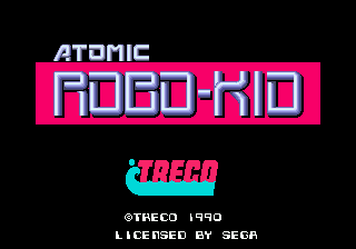 Заставка игры Atomic Robo-Kid